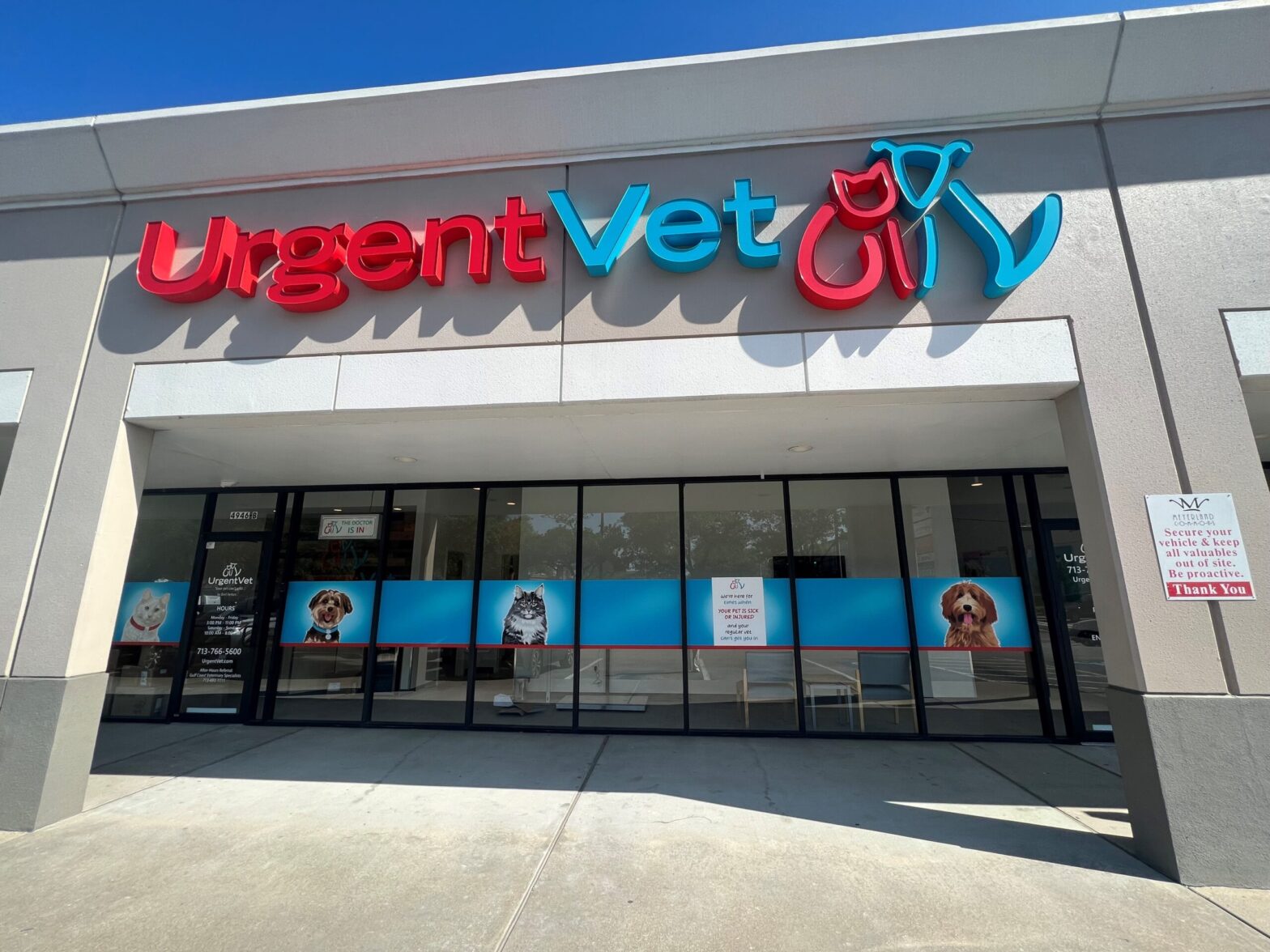 Featured image for post: UrgentVet Expands Houston Footprint With New Clinic In Meyerland