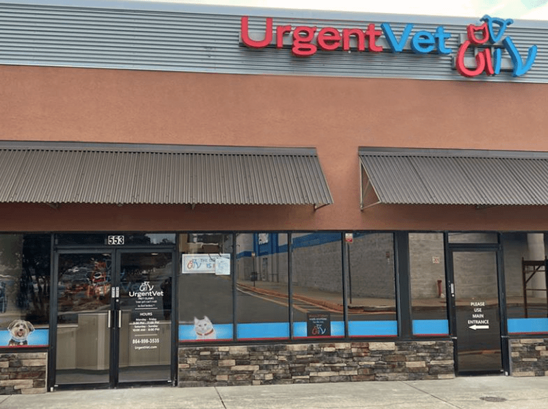 Featured image for post: UrgentVet Adds Second South Carolina Clinic in Greenville to Complement Its Fort Mill Location