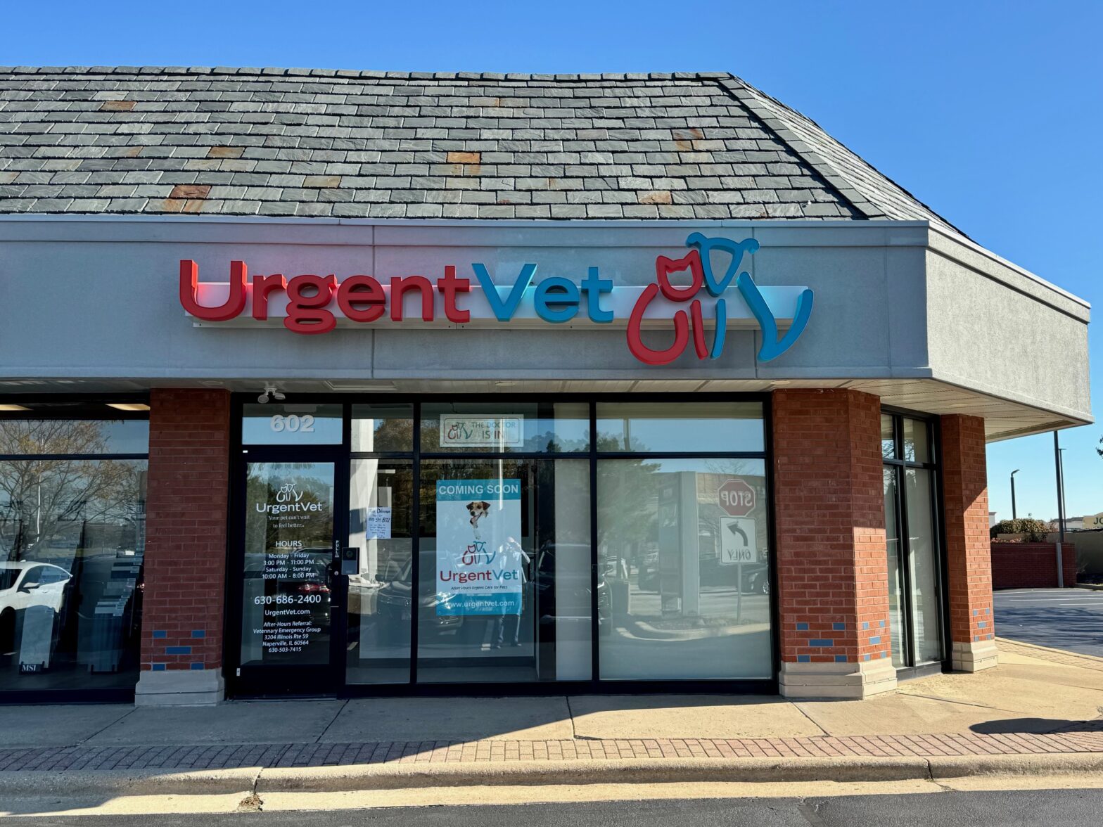 Featured image for post: Naperville Welcomes Newest UrgentVet Location